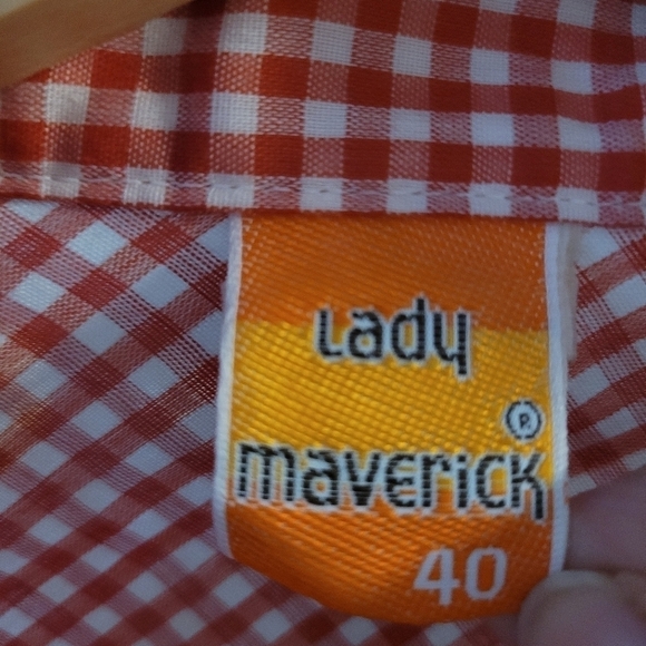 Vintage 1970's Maverick Western Plaid Snap Front Shirt  Snaps - Picture 10 of 12